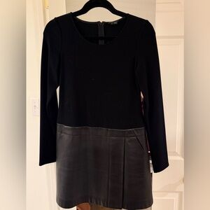 Theory Black Bailey 44 Dress